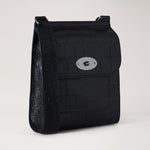 MULBERRY Small Antony NVT Croc Handbag in Black
