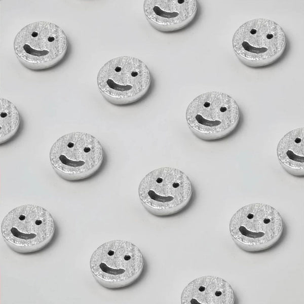 LULU COPENHAGEN Smiley Earring in Silver