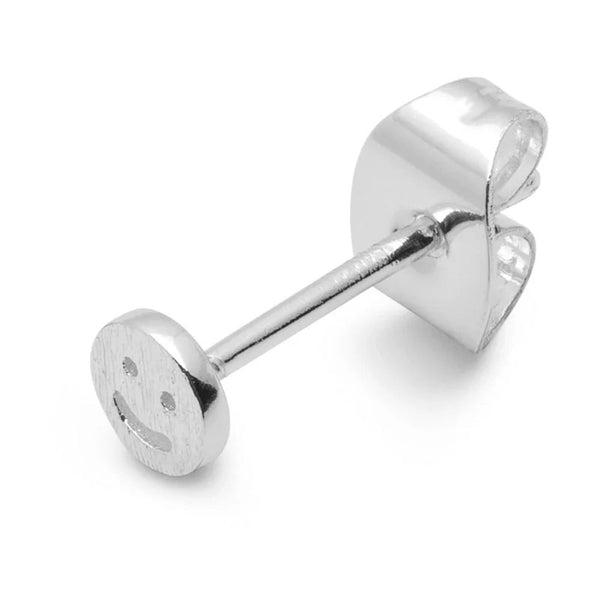 LULU COPENHAGEN Smiley Earring in Silver