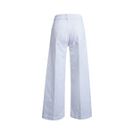 SMITH & SOUL Wide Leg Denim Pants in Off White