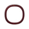 VANESSA BARONI Soft Edge Bangle in Bordeaux Marble