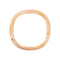 VANESSA BARONI Soft Edge Bangle  in Creme Brulee Marble
