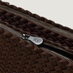 NAGHEDI Soho Envelope Crossbody Bag in Chocolate