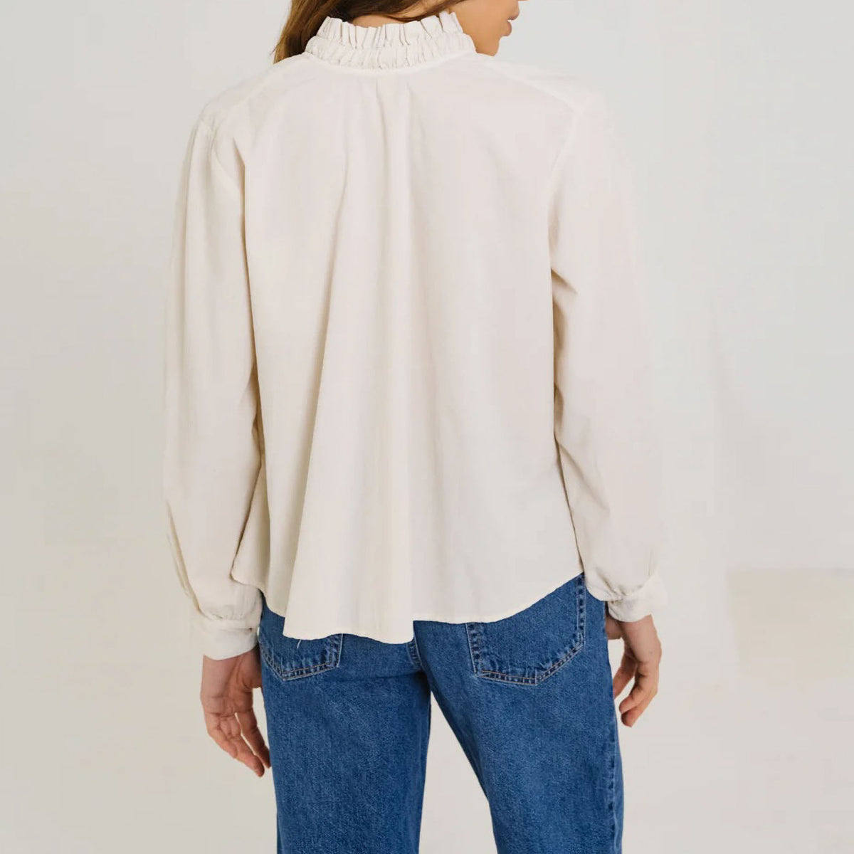 SACRECOEUR Soline Blouse in Snow