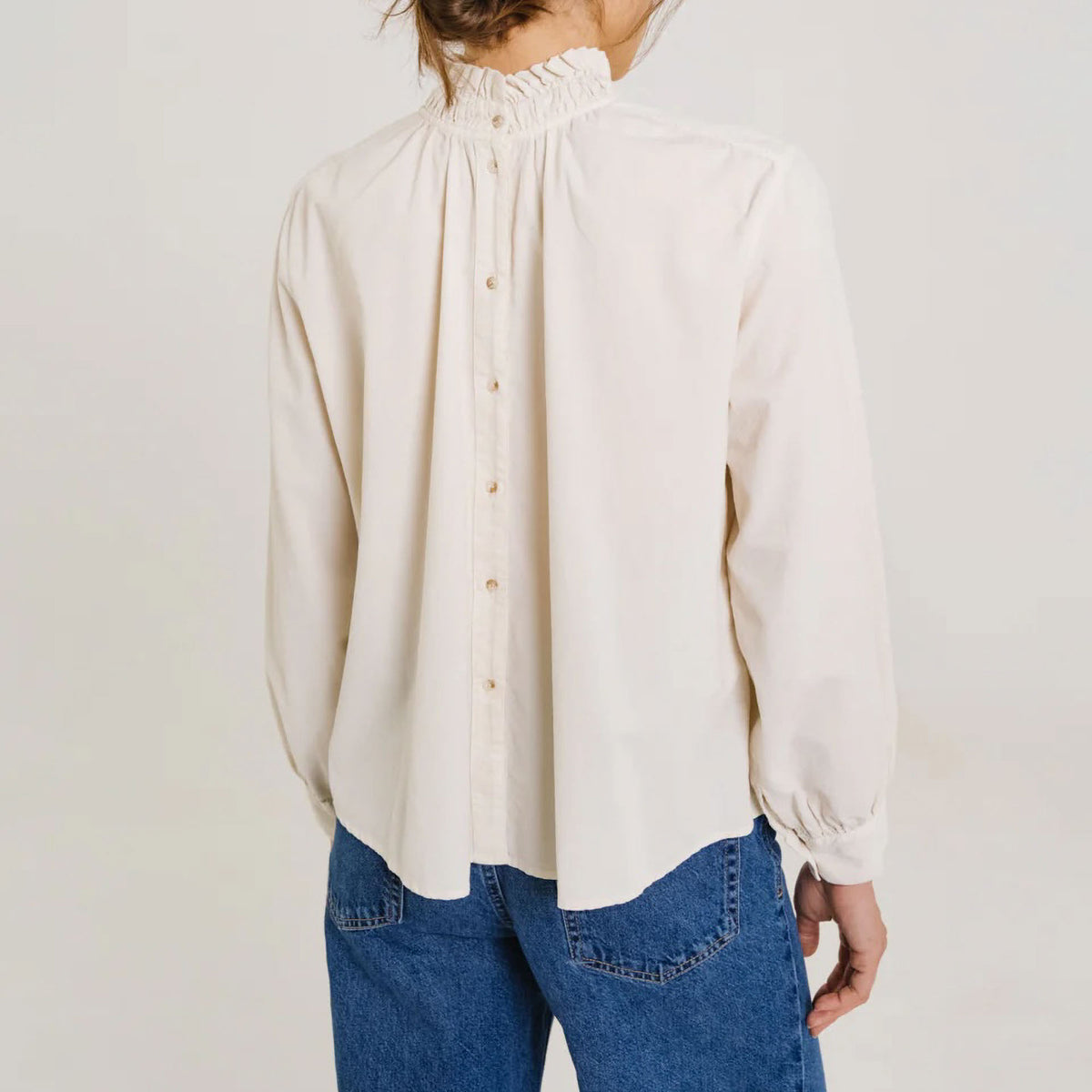 SACRECOEUR Soline Blouse in Snow