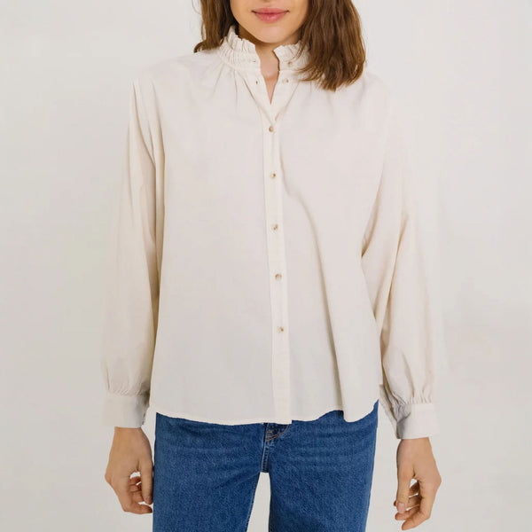 SACRECOEUR Soline Blouse in Snow