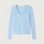 AMERICAN VINTAGE Sonoma Long Sleeve TShirt in Splash/Vintage