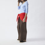 AMERICAN VINTAGE Sonoma Long Sleeve TShirt in Splash/Vintage