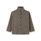 SIBINLINNEBJERG Spring Merino Blend Cardigan in Khaki
