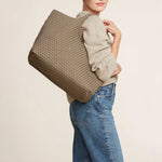 NAGHEDI St Barths Large Tote in Cashmere