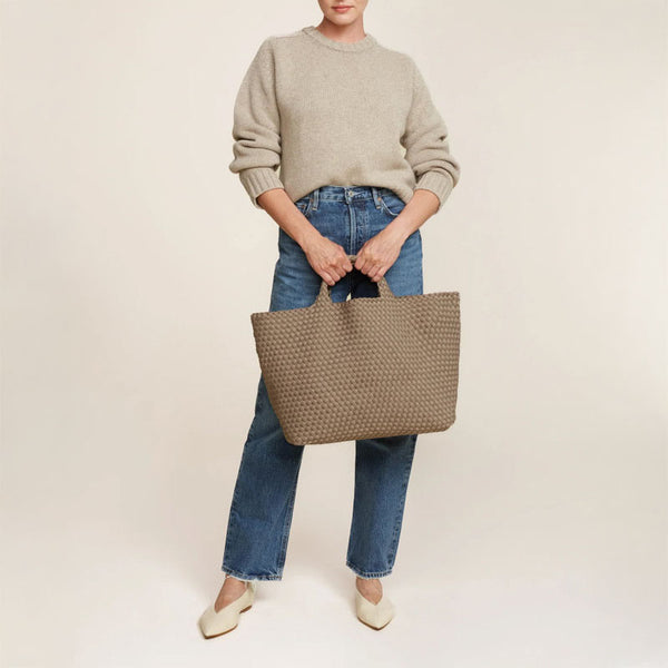 NAGHEDI St Barths Large Tote in Cashmere