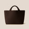 NAGHEDI St Barths Medium Tote in Chocolate