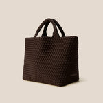 NAGHEDI St Barths Medium Tote in Chocolate