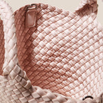 NAGHEDI St Barths Petit Tote in Shell Pink