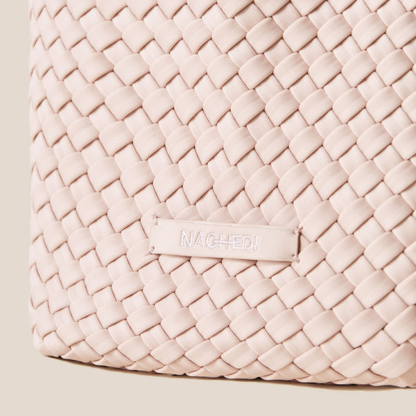 NAGHEDI St Barths Petit Tote in Shell Pink