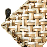 NAGHEDI St Barths Petit Metallic Tote in Biarritz