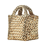NAGHEDI St Barths Petit Metallic Tote in Biarritz