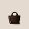 NAGHEDI St Barths Petit Tote in Chocolate
