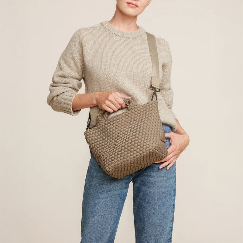 NAGHEDI St Barths Small Tote in Cashmere Neutral | Collen & Clare