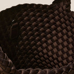 NAGHEDI St Barths Small Tote in Chocolate