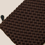 NAGHEDI St Barths Small Tote in Chocolate