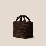 NAGHEDI St Barths Small Tote in Chocolate