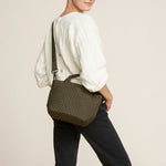 NAGHEDI St Barths Small Tote in Olive