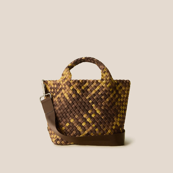 NAGHEDI St Barths Small Tote in Tortoiseshell