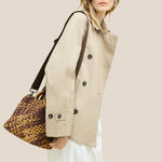 NAGHEDI St Barths Small Tote in Tortoiseshell