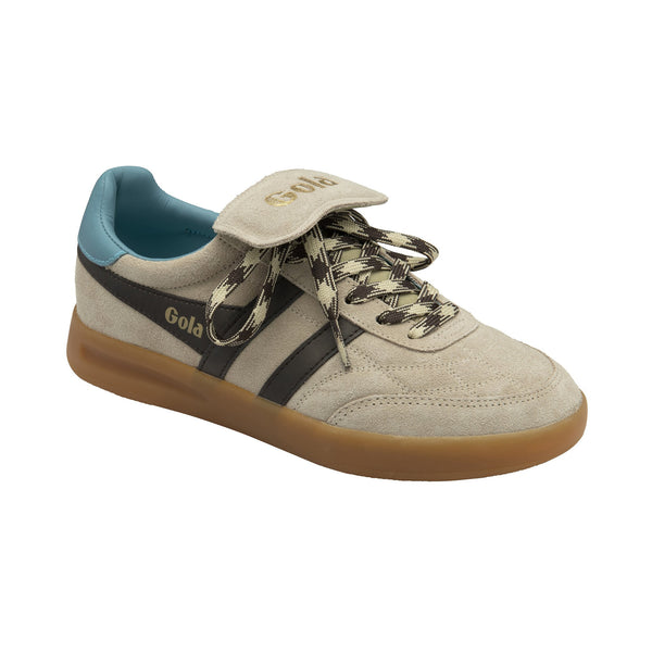 GOLA Stadia ' 86 Trainer in Bone/Mocha/Ocean/Gum