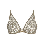 AUBADE Stardust Dream Triangle Bra in Nile Green