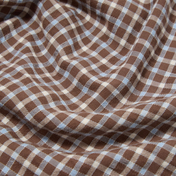 UNIVERSAL WORKS Station Shirt in Brown