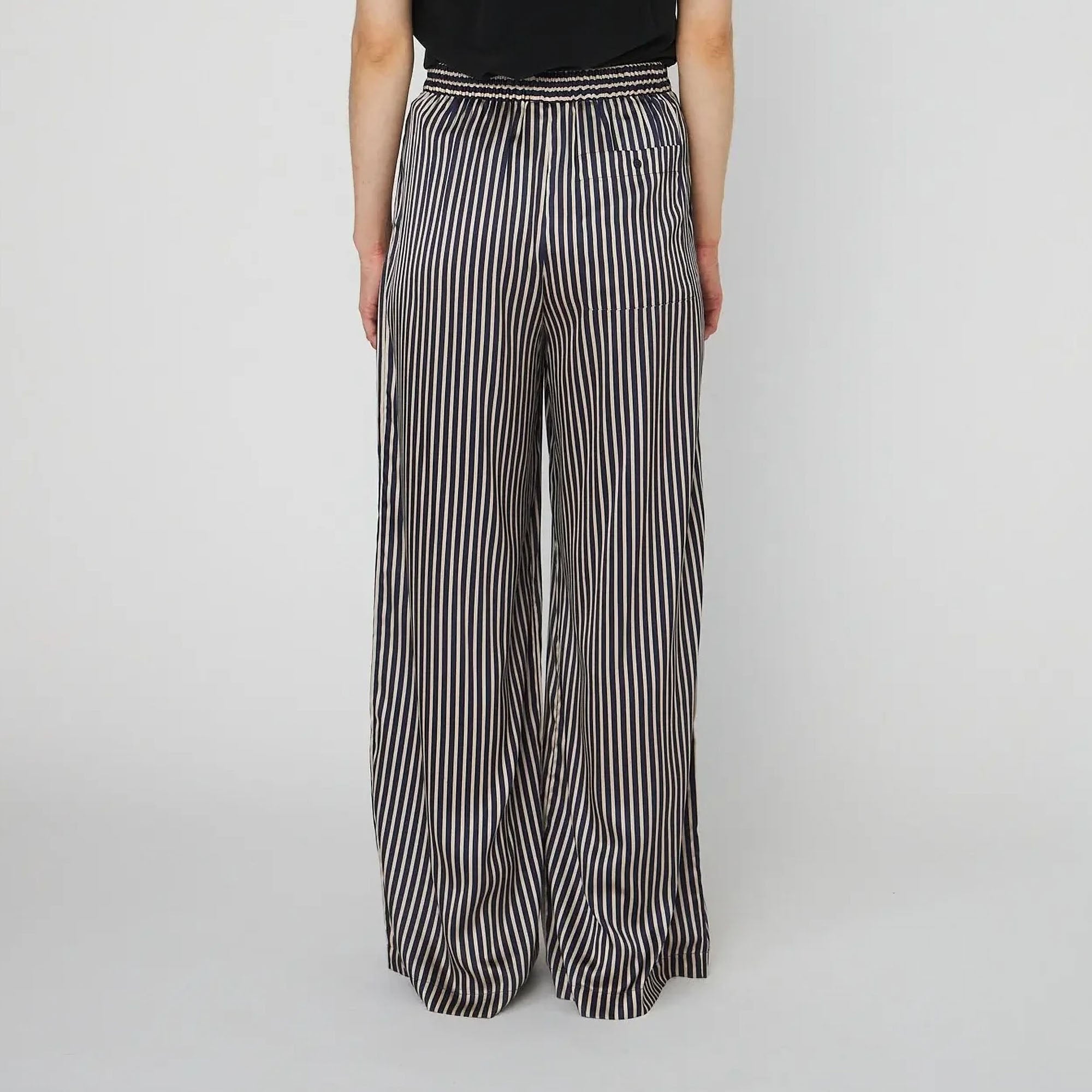 Striped-Silk-Mid-Waist-Pants-