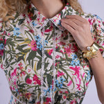 NEW DAY ORIGINALS Sydney Print Dress in Botanical