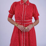 NEW DAY ORIGINALS Sydney Polka Dot Dress in Red