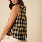 NOBODYS CHILD Stirling Tank top in Black