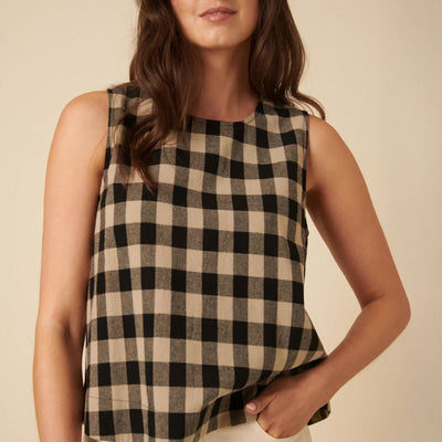 NOBODYS CHILD Stirling Tank top in Black