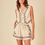 NOBODYS CHILD Rosie Short in Beige