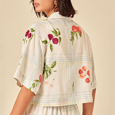 NOBODYS CHILD Bennie Shirt  in Multi