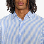 EDMMOND STUDIOS The Lobby Shirt in Plain Blue