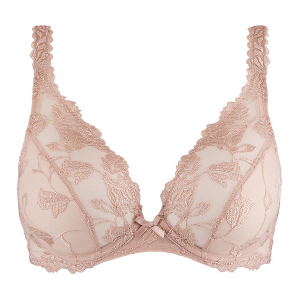 AUBADE Softessence Plunge Bra in Skin