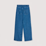 THE NEW SOCIETY TNS Tencel Trousers in Mid Denim