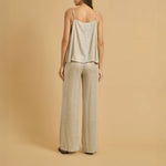 DIEGA Tofia Top in Metallic Ecru