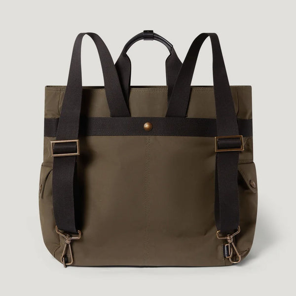 BELSTAFF Trialmaster 2 Way Tote in Faded/Olive