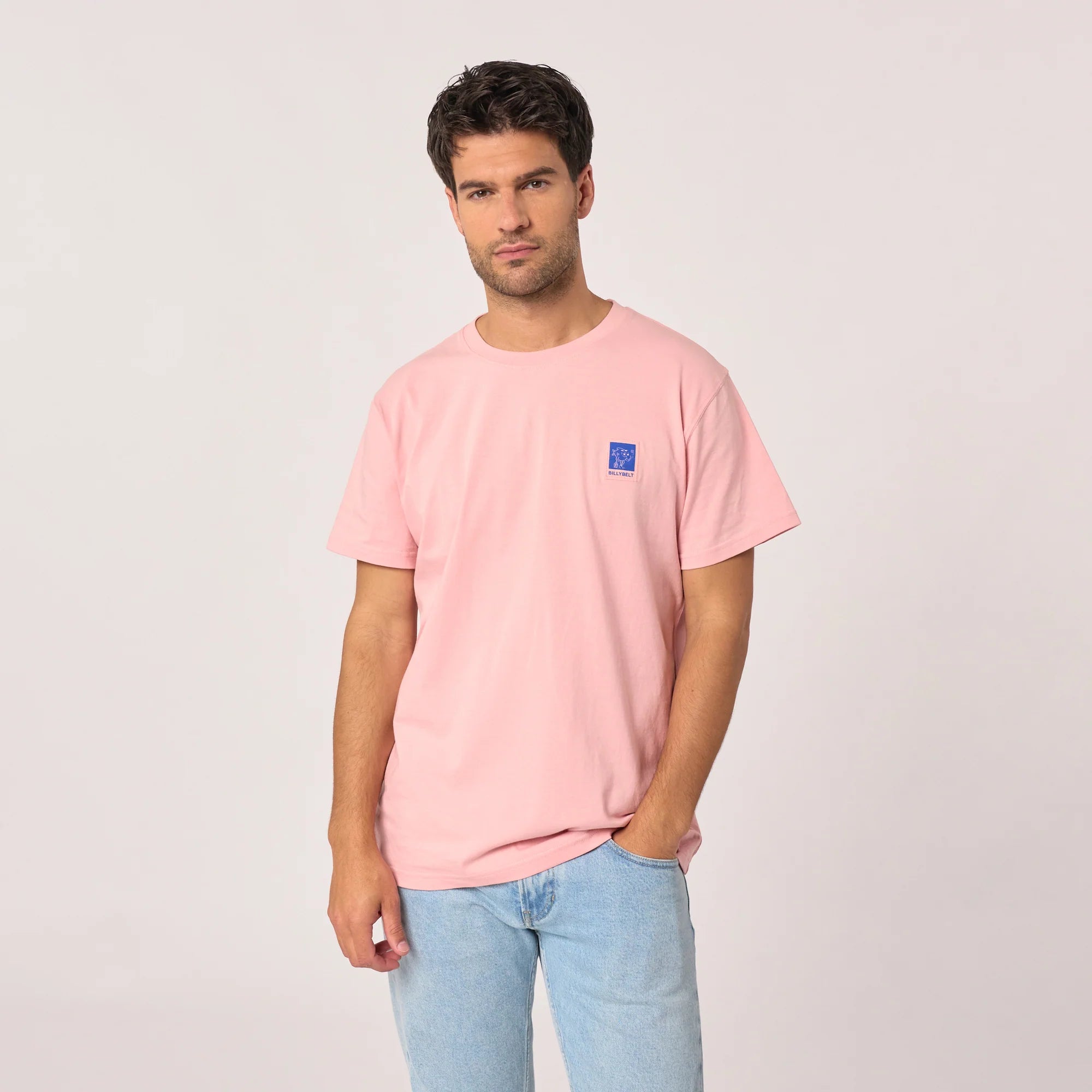 BILLYBELT Billy Organic Cotton T-Shirt in Pink