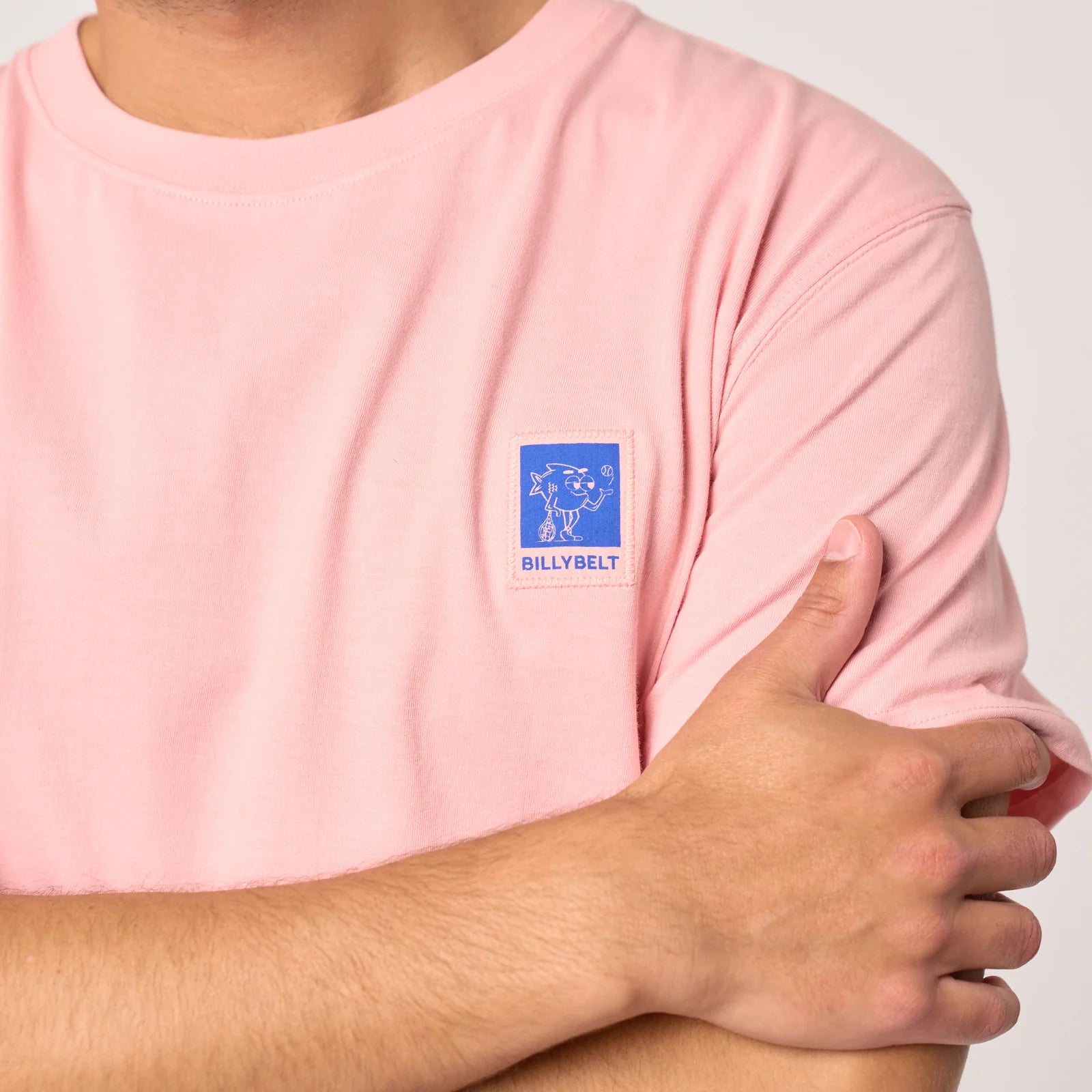 BILLYBELT Billy Organic Cotton T-Shirt in Pink