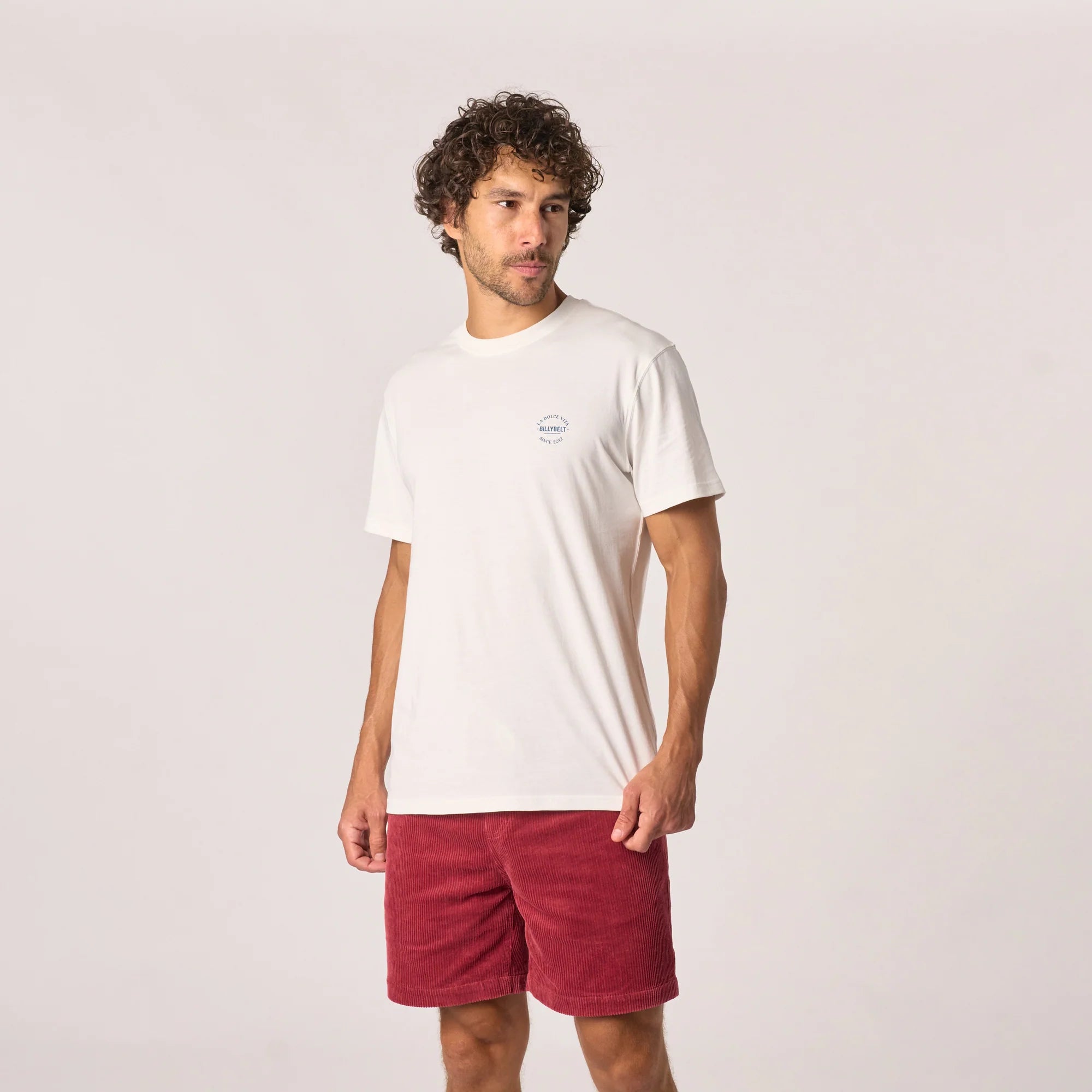 BILLYBELT Dolce Vita Organic Cotton T-Shirt in White