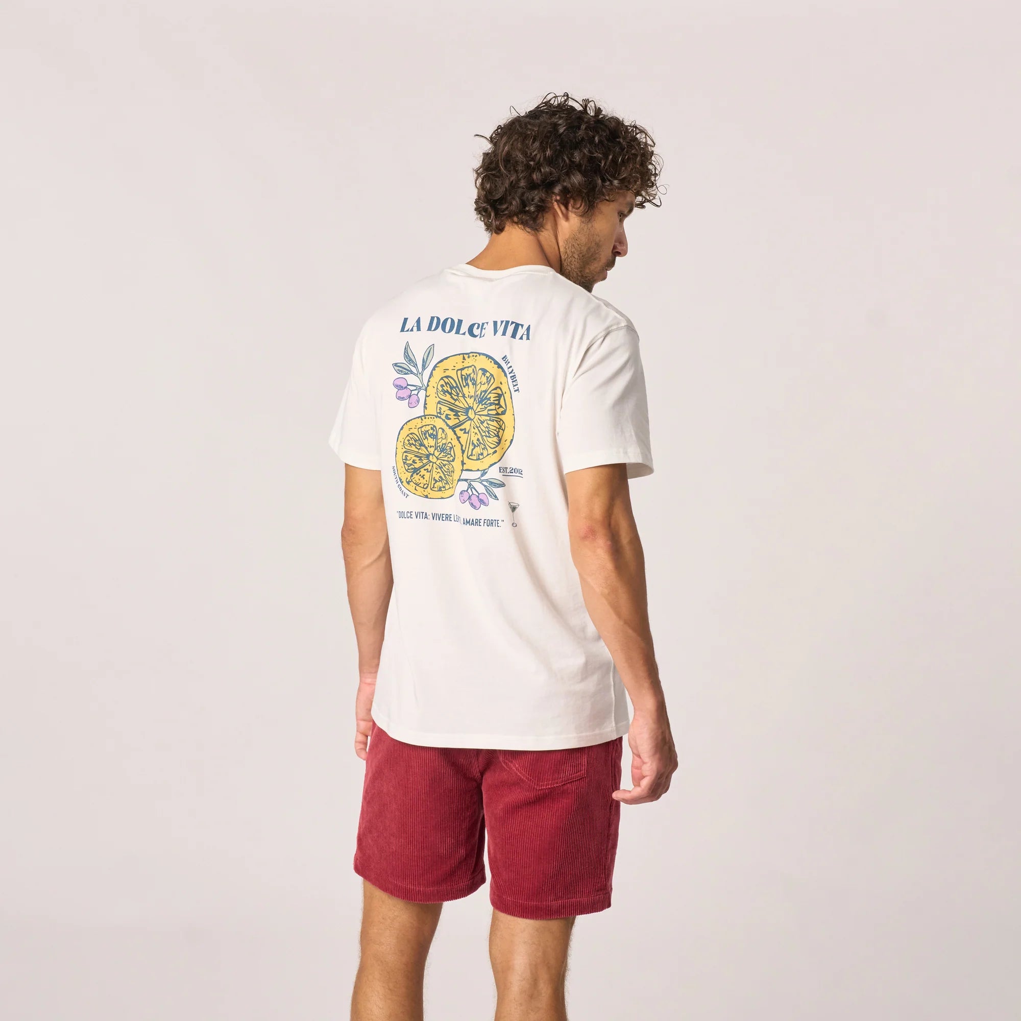 BILLYBELT Dolce Vita Organic Cotton T-Shirt in White