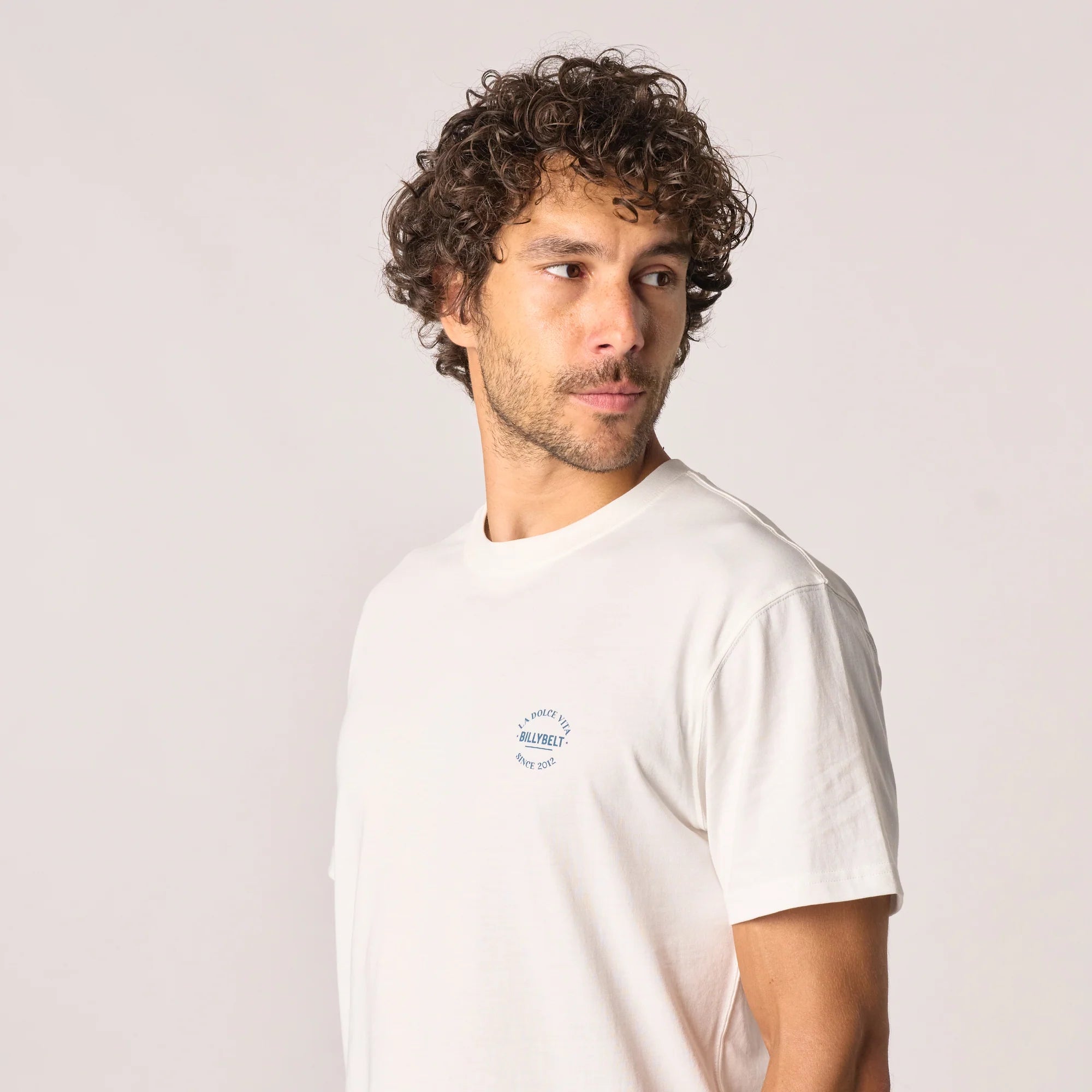 BILLYBELT Dolce Vita Organic Cotton T-Shirt in White