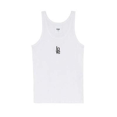 FIVE Vest Tee Shirt in White
